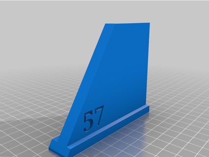 57 degree right angle dakotavogel 3d print model - Mito3D
