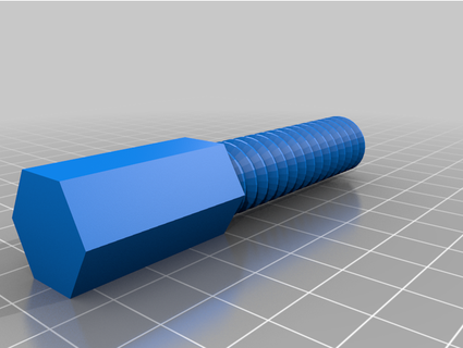 logitech dfgt abrazadera tornillo Huesos ahumados 3d print model - Mito3D