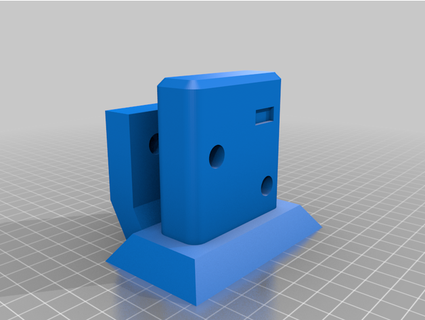 ar15 style wall mag mount ambidextrous snow55210 3d print model - Mito3D