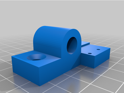 anet a8 plus axis rod mounts faultedlogic 3d print model - Mito3D