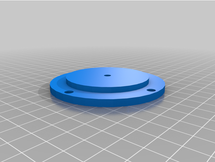 bobina giradischi cuscinetto sfere flygrow 3d print model - Mito3D