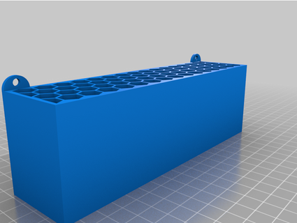 universal tool holder - hexagonal random art making 3d print model - Mito3D