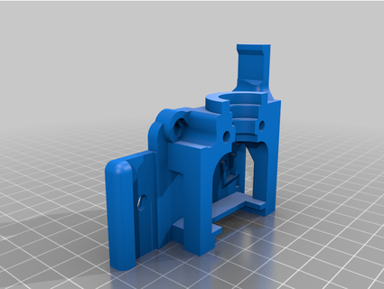 Mozzarella hotend montieren Ender 3 v2 Haustiere fangen trigger52 3d print model - Mito3D