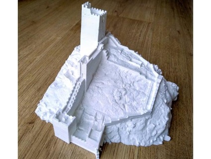 castello alhama Murcia 3dadicto 3d print model - Mito3D