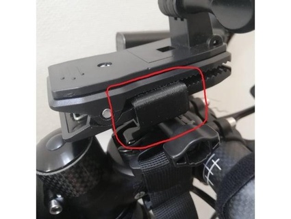 bracket action cam clip mount shink  3d print model - Mito3D