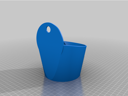 wall holder small parts 3dchic 3d print model - Mito3D