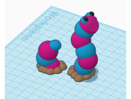 candy worm lcjjohnson 3d print model - Mito3D