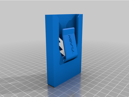 credit card holder 3dkingjr 3d print model - Mito3D