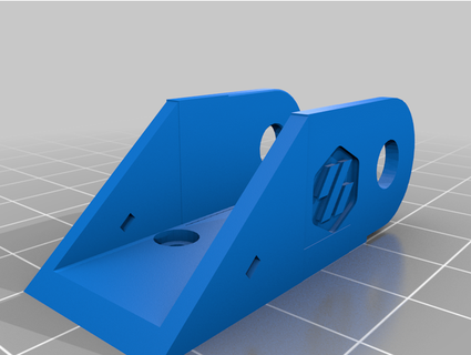 ağır görev kablo sürüklemek Zincir çatırdamak üst açılabilir Voron logo kara şair 3d print model - Mito3D