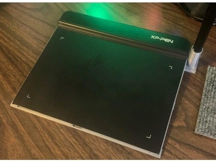 xp pen çizim ped tablet Kulp destek ryancrist 3d print model - Mito3D