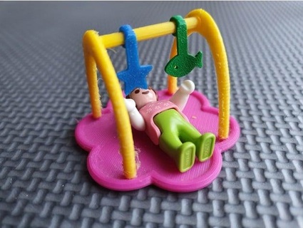 Spielmobil Spielmatte Baby marekkce 3d print model - Mito3D