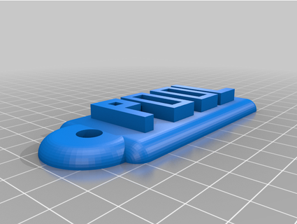 piscina portachiavi casalinga 3d print model - Mito3D