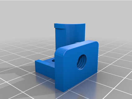 ender 3 v2 fileté filament guider microswiss direct conduire z31expert 3d print model - Mito3D