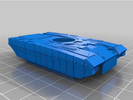 t 84 tanque tudona 3d print model - Mito3D
