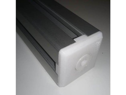 endcap 45x45 aluminium profile 10b groove screw place beutelmaus 3d print model - Mito3D