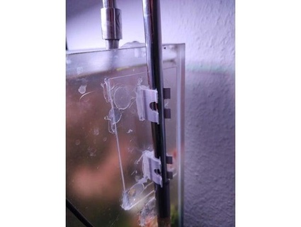 aquarium metal filter pipe & clip 13mm timoholzi 3d print model - Mito3D