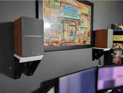 speaker shelf mrusse 3d print model - Mito3D