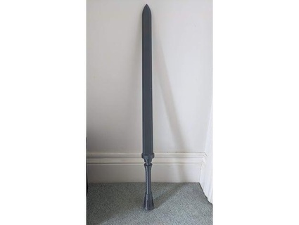shin megami tensei iv - samurai sword seosamh 3d print model - Mito3D