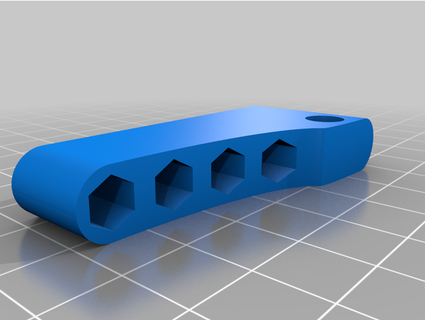 drill bit clip power drills danielferal  3d print model - Mito3D