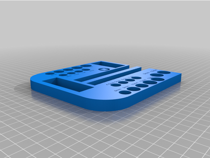 socket organiser dracoonz 3d print model - Mito3D