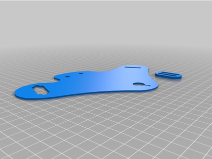 holster mounting plate sig p365 xl disable steppers 3d print model - Mito3D