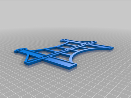 brio train pont spudinateur 3d print model - Mito3D