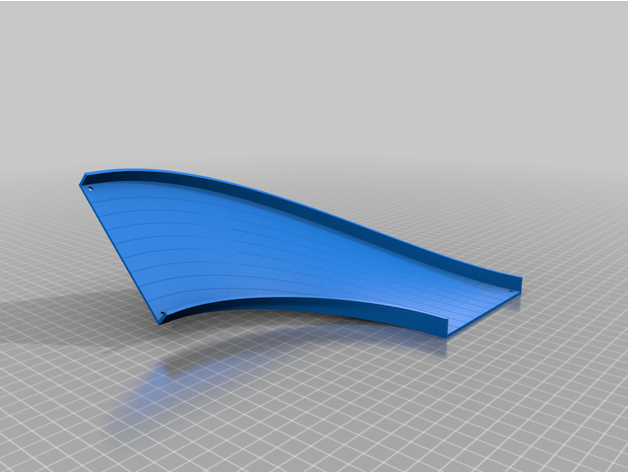 hw flat connering 45deg v2 nolhb 3D print model - Mito3D