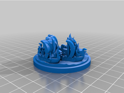 greatest sea robber nemesis trophy henrythev 3d print model - Mito3D