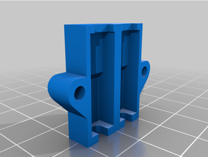 stackable fuseholder holded front goffresimo 3d print model - Mito3D
