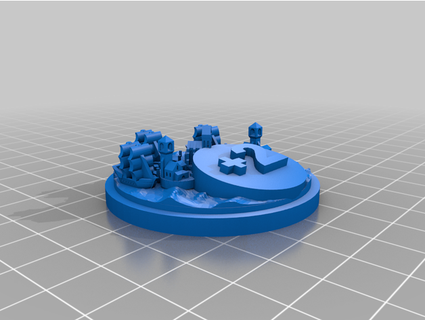 catan harbormaster trophy henrythev 3d print model - Mito3D