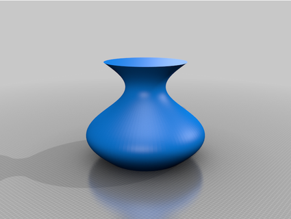 vase rotate extrude michaelka1 3d print model - Mito3D
