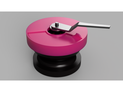 coffee grinder lid door kyxe 3d print model - Mito3D