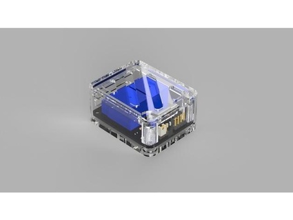 2 channel relay board compact enclosure blackarrow0009 3d print model - Mito3D