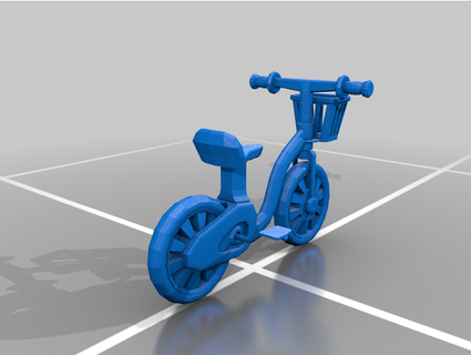 Fahrrad 1 elnuvoldesign 3d print model - Mito3D