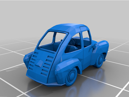 600 car elnuvoldesign 3d print model - Mito3D