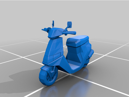 motorcycle 3 elnuvoldesign 3d print model - Mito3D