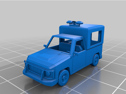 4x4 car elnuvoldesign 3d print model - Mito3D