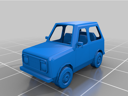 niva coche vehiculo elnuvoldesign 3d print model - Mito3D
