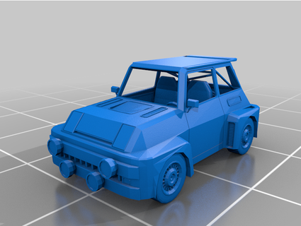 r5 Turbo Wagen elnuvoldesign 3d print model - Mito3D
