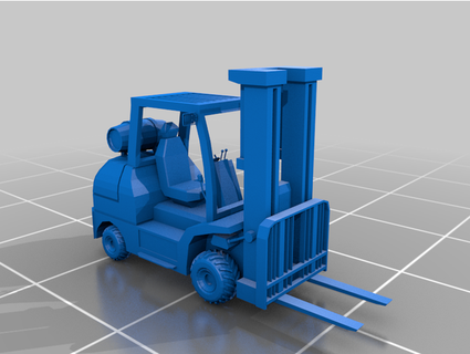 lift truck elnuvoldesign 3d print model - Mito3D