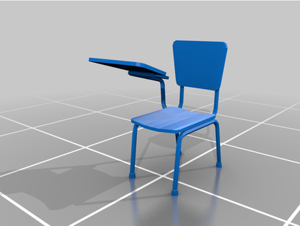 escola escrivaninha elnuvoldesign 3d print model - Mito3D