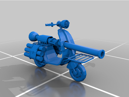 scooter elnuvoldesign 3d print model - Mito3D