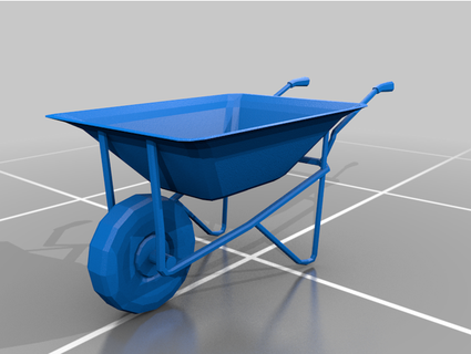 wheelbarrow elnuvoldesign 3d print model - Mito3D