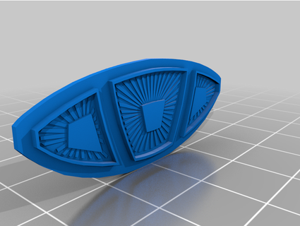 eğlenmek gezgin deflektör tabak canlı 3d print model - Mito3D