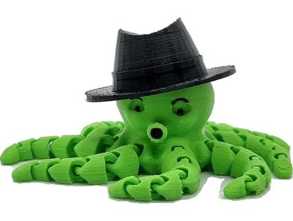 cute octopus hat jasonshallcross 3d print model - Mito3D