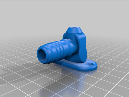 hose dripper 1 2 inch spiddek 3d print model - Mito3D