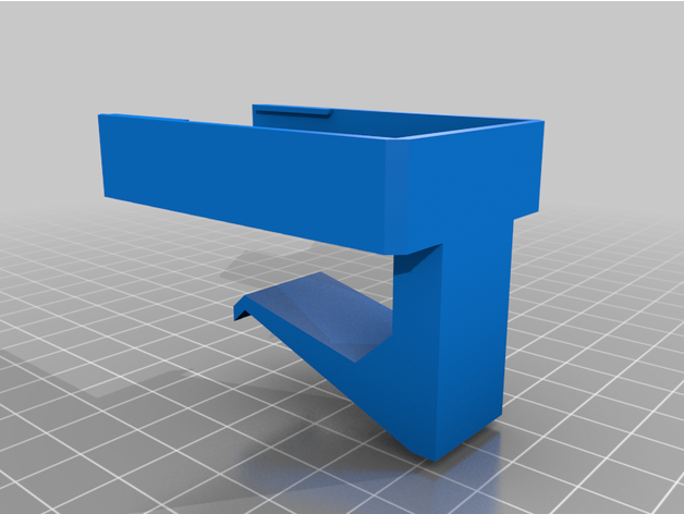 caso funda remoto controlar portón golpear 3D print model - Mito3D