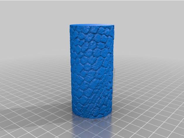 cilindro texturé wallacelima 3D print model - Mito3D