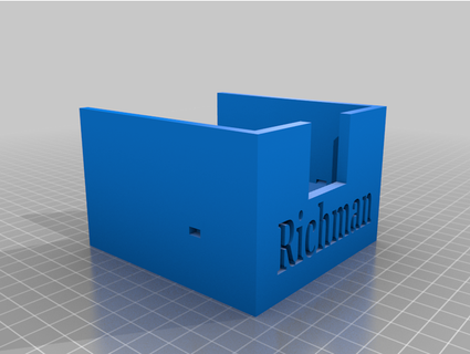 richmand blue new tricinabb 3d print model - Mito3D