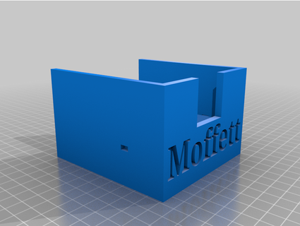 moffett green tricinabb 3d print model - Mito3D